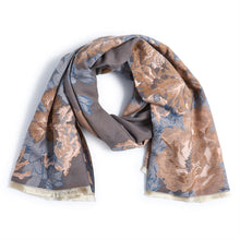 Load image into Gallery viewer, Studio Floral Motif Double Sided Softer than Cashmere Shawl
