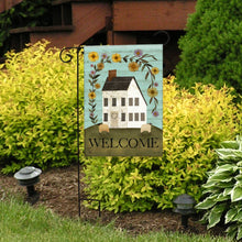 Load image into Gallery viewer, Country Saltbox Garden Flag
