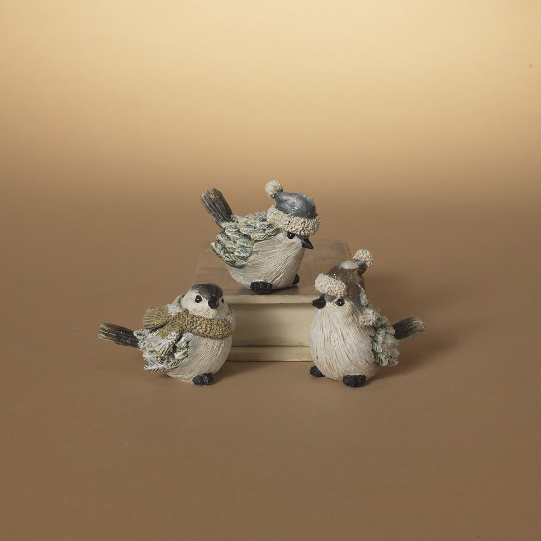 Winter Bird Figurine