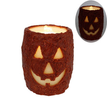Load image into Gallery viewer, Jack O' Lantern LED Water Fountain Candle
