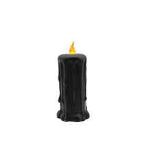 Load image into Gallery viewer, Black Melting LED Candle

