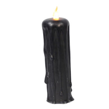 Load image into Gallery viewer, Black Melting LED Candle
