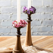 Load image into Gallery viewer, Berry Flower Candle Ring 1.5&quot;
