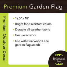 Load image into Gallery viewer, Country Saltbox Garden Flag
