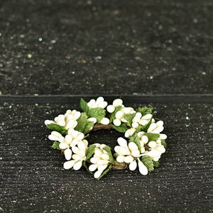 Vanilla Pip Berry Taper/Napkin Ring