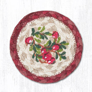 Seasonal Braided Coaster