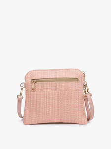 Tara Arrowhead Crossbody w/ Front Zip Pocket