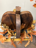 Dark Mango Slotted Pumpkin