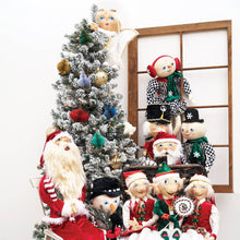 Load image into Gallery viewer, Claude Santa Gathered Traditions Art Doll
