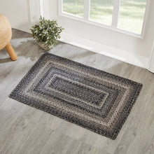 Load image into Gallery viewer, Sawyer Mill Black White Jute Rug Rectangle
