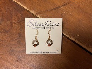 Silver Forest Earrings