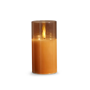 Golden Flameless Ivory Pillar