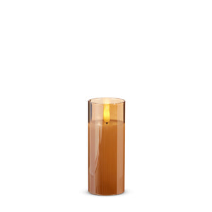 Golden Flameless Ivory Pillar