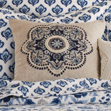 Load image into Gallery viewer, Lorrance Embroidered Medallion Pillow
