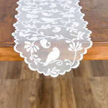 Load image into Gallery viewer, Bristol Garden 14x36 White Lace Table Runner

