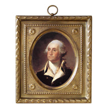 Load image into Gallery viewer, George Washington Vintage Print in Brass Frame
