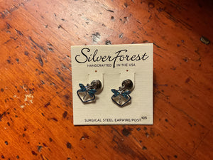 Silver Forest Earrings