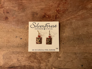 Silver Forest Earrings