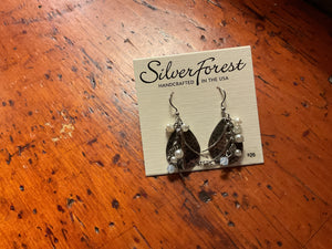 Silver Forest Earrings