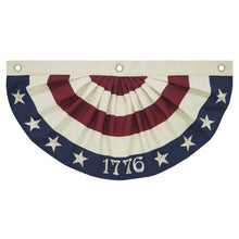Load image into Gallery viewer, Americana 1776 Flag Bunting – Patriotic Red White Blue
