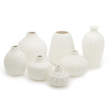Load image into Gallery viewer, Artisan Carvings White Vase
