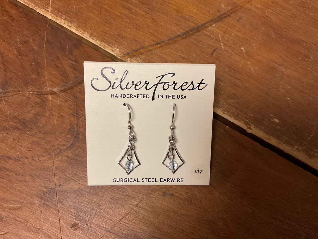 Silver Forest Earrings