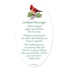 Acrylic Cardinal Ornament