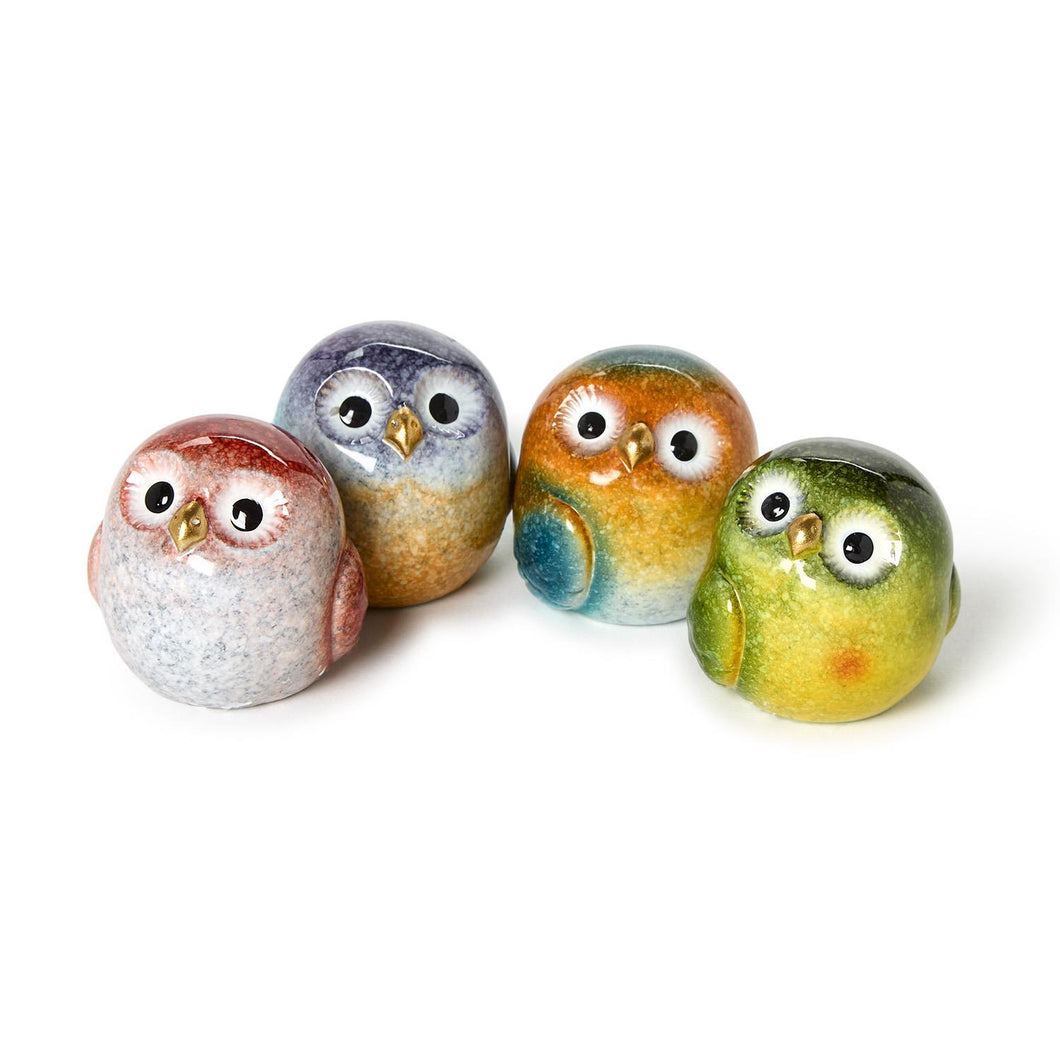 Hand-painted Assorted Owls