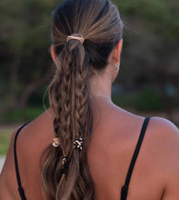 Load image into Gallery viewer, "Focus" Gold Arrow Charm Hair Tie Bracelets
