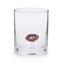 Load image into Gallery viewer, Football Double Old Fashion Glass
