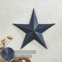 Load image into Gallery viewer, Metal Star Navy Distressed
