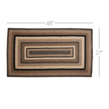 Load image into Gallery viewer, Sawyer Mill Charcoal Creme Jute Rug Rect w/ Pad
