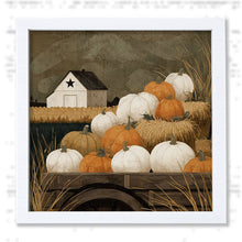 Load image into Gallery viewer, Rustic Wagon with Pumpkins - Square
