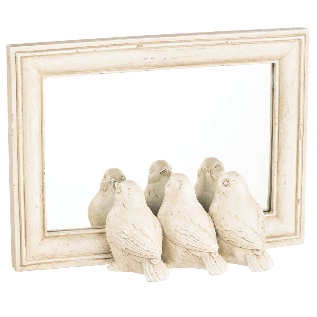 Trio Bird Mirror