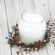 Load image into Gallery viewer, Rustic Americana Candle Ring
