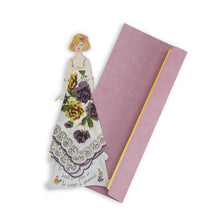Load image into Gallery viewer, Paper Doll Greeting Card with Handkerchief
