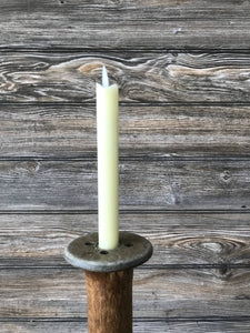 Cream Moving Flame Taper Candle