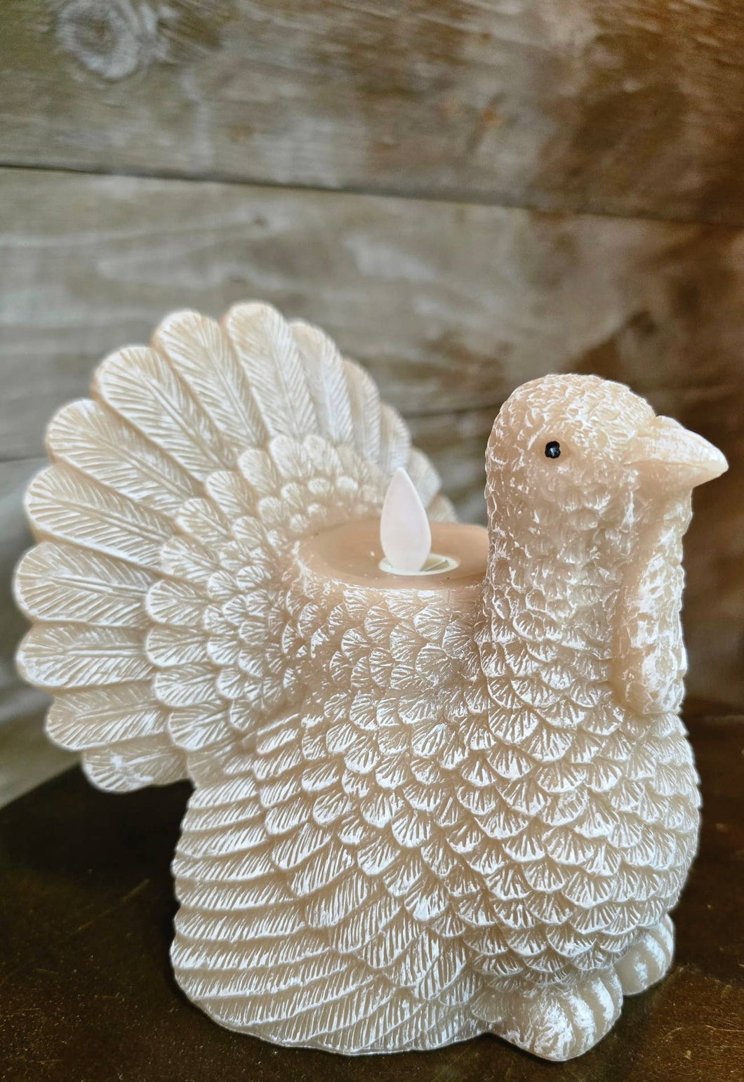 Turkey Shaped Moving Flame LED Candle