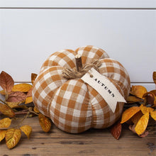 Load image into Gallery viewer, Rust Pumpkin with Fabric Tag
