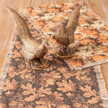 Load image into Gallery viewer, Reversible Table Runner - Fall Leaves and Pumpkins
