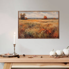 Load image into Gallery viewer, Autumn Field With Orange

