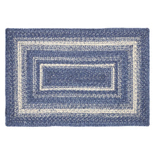Load image into Gallery viewer, Great Falls Blue Jute Rug Rectangle
