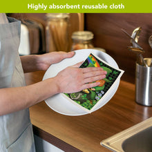 Load image into Gallery viewer, Irish Gnomes Swedish Dishcloth
