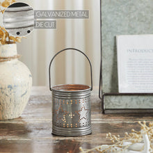 Load image into Gallery viewer, Punched Star Antique Metal Candle Holder
