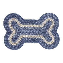 Load image into Gallery viewer, Great Falls Blue Indoor/Outdoor Medium Bone Rug
