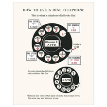 Load image into Gallery viewer, How To Use A Dial Telephone Magnet
