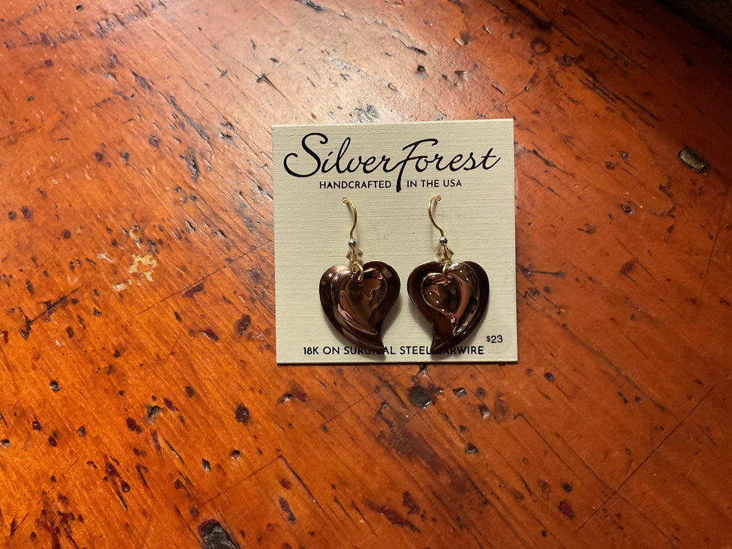 Silver Forest Earrings