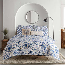 Load image into Gallery viewer, Lorrance Embroidered Medallion Pillow
