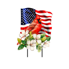 Load image into Gallery viewer, American Cardinal Metal Art
