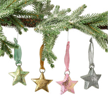 Load image into Gallery viewer, Star Bright Metallic Star Ornament
